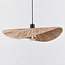 Hanglamp met raffia papier Ø58 cm - Bahan