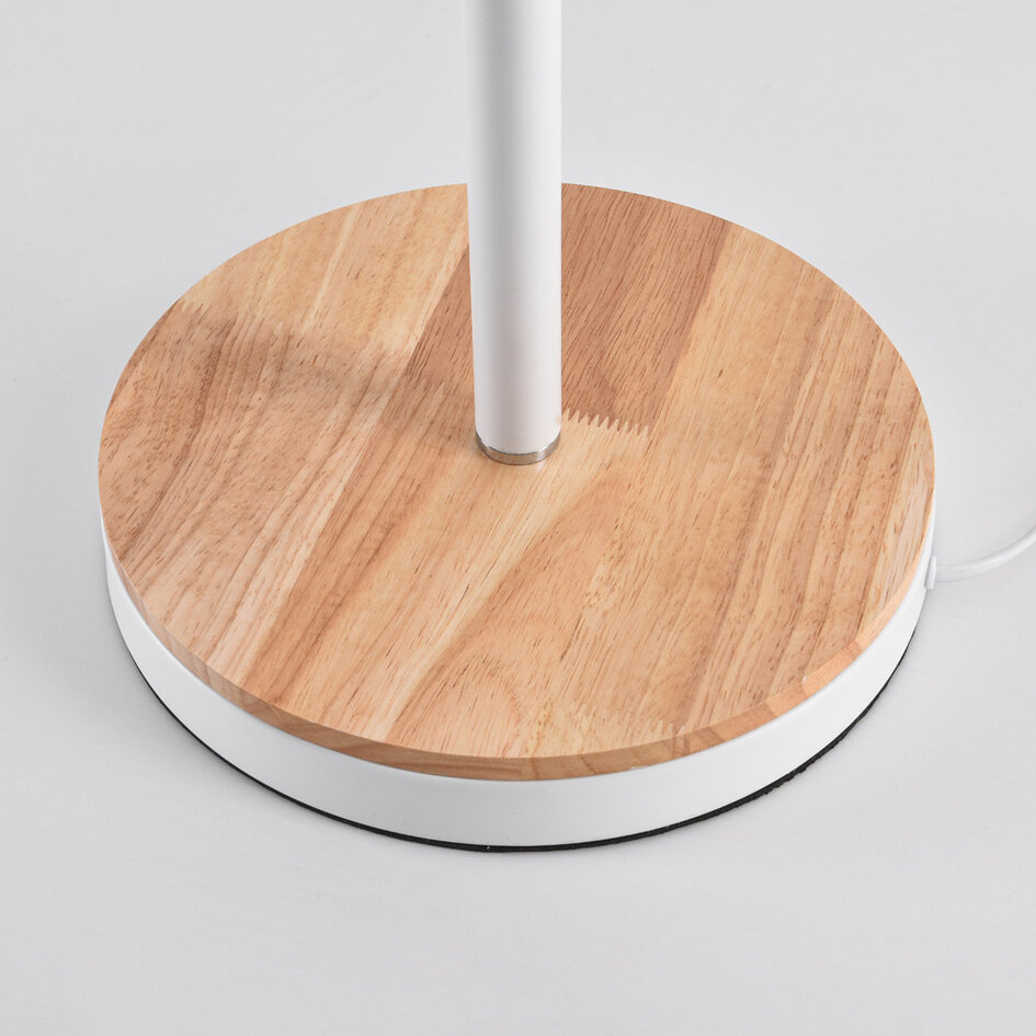 Staande lamp met hout - Elsie