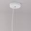Wabi Sabi hanglamp Zenji 60 x 42 cm met steeneffect - wit
