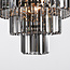 Luxe zwarte plafondlamp - Royce