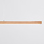 Hanglamp Shane van hout met geïntegreerde LED, dimbaar