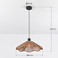 1-lichts hanglamp Artigo - touw