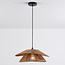 Hanglamp Osaka van handgevlochten touw - natuurlijk bruin