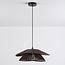 Bruine hanglamp van touw - Osaka
