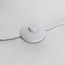 Moderne vloerlamp Lumo in Japandi stijl wit - stof