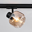 Modern 1-fase railsysteem van 3 meter met Juna amber spots - plafondlamp