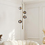 Design hanglamp met smoke glas 4-lichts - Ferron