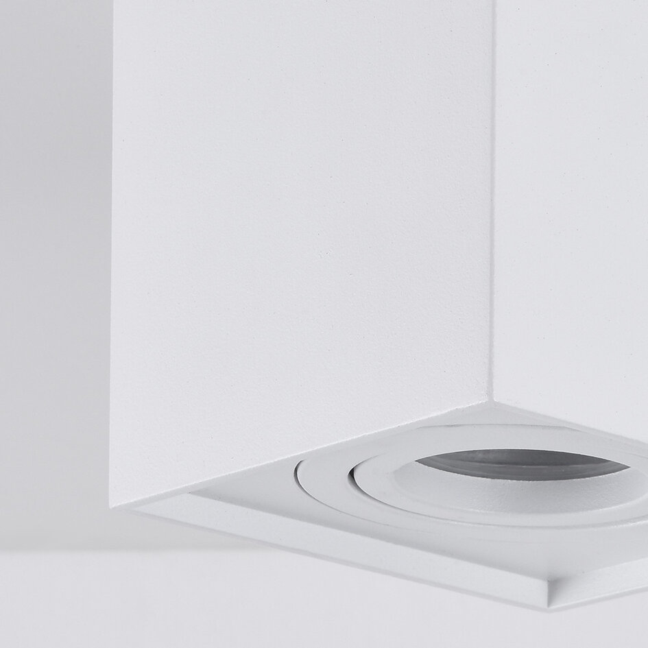 Design spot Carl, kantelbaar - wit