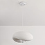 Wabi Sabi hanglamp Kawa met wit steeneffect - 40 x 36 cm