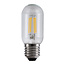 E27 buislamp LED dimbaar helder glas 11 cm (2700K)
