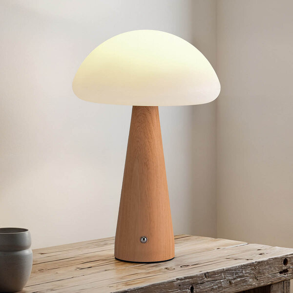Mushroom lamp Mira met touch dimmer en aanpasbare kleurtemperatuur