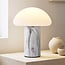 Oplaadbare mushroom tafellamp Vesta met touch dimmer en geïntegreerde LED