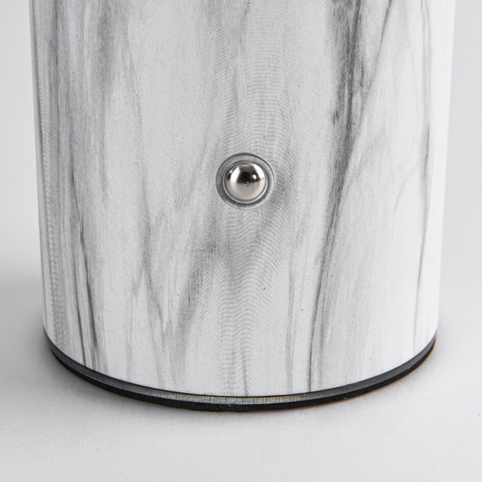 Moderne mushroom lamp Vesta met touch dimmer en aanpasbare kleurtemperatuur - oplaadbare tafellamp