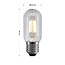 E27 buislamp LED dimbaar helder glas 11 cm (2700K)