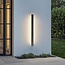 Zwarte minimalistische wandlamp - Erla