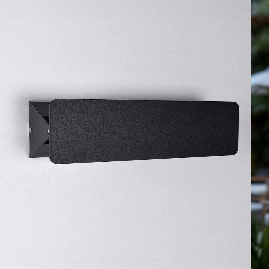 Verstelbare wandlamp Munich - zwart