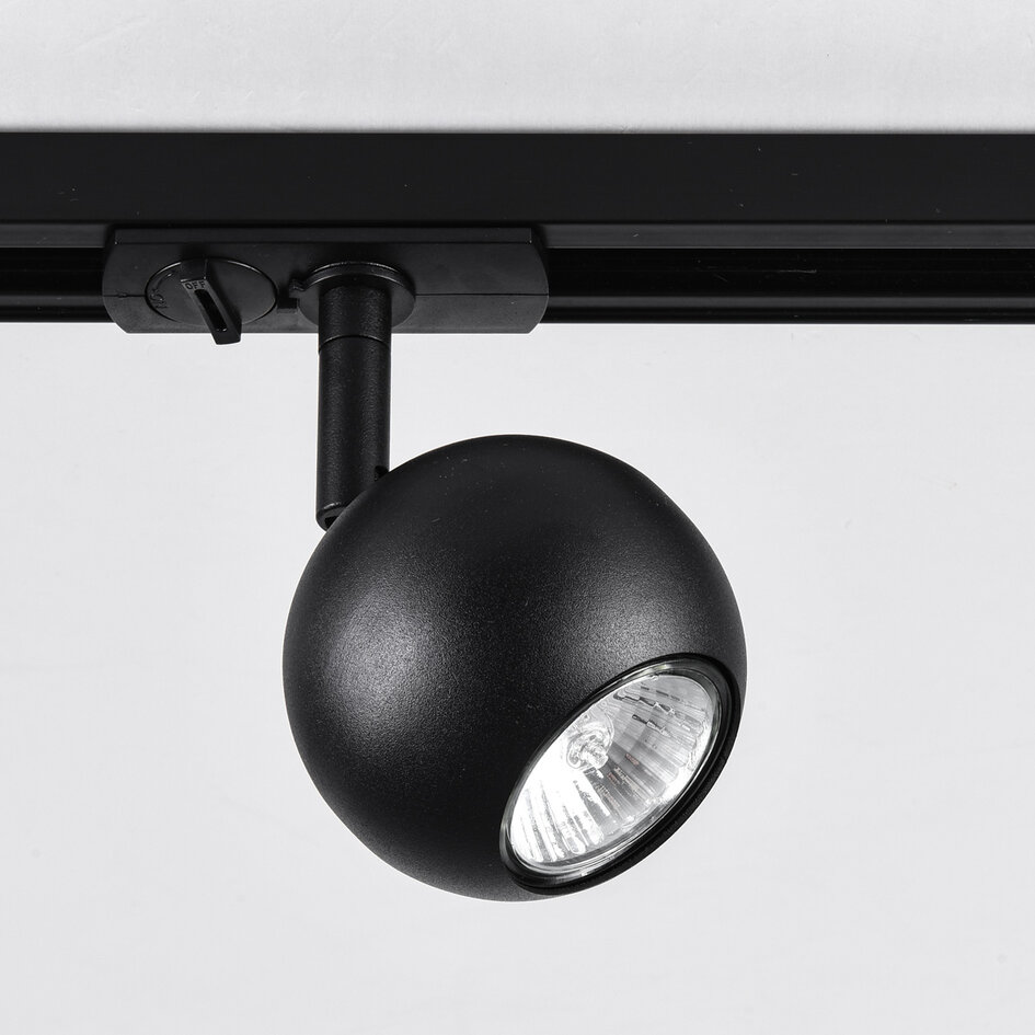 Design railsysteem van 1,5 meter 1-fase  met Dex spots - plafond rail