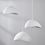 3-lichts Wabi Sabi hanglamp Sora - wit steeneffect