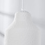 3-lichts Wabi Sabi hanglamp Iki - wit steeneffect