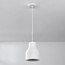 Minimalistische hanglamp Haru Ø18 cm in Wabi Sabi stijl - wit steenmotief
