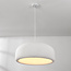 Minimalistische Wabi Sabi hanglamp Kaoru Ø60 cm met steen effect - wit