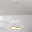 Moderne hanglamp wit met steeneffect in Wabi Sabi stijl - Nami, Ø52 cm