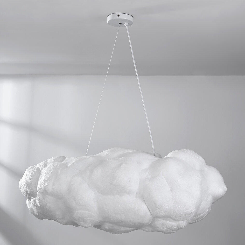 Witte hanglamp in wolkvorm Kumo 90 cm – wolkenlamp
