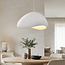 Wabi Sabi hanglamp Cemento wit steeneffect - 80 x 64 cm