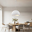Wabi Sabi hanglamp Urban Stone met wit steenmotief - 80 x 64cm