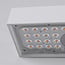 Solar buitenwandlamp Grish met sensor - wit en geïntegreerde LED