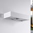 Solar buitenwandlamp Grish met sensor - wit en geïntegreerde LED