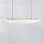 3-staps dimbare design hanglamp Flectra met marmerpatroon - zwart