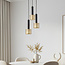 Moderne hanglamp met honingraat design, 3-lichts  - Aur