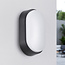 LED Bulkhead met instelbare kleurtemperatuur - zwart