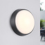 Ronde LED Bulkhead met instelbare kleurtemperatuur - zwart
