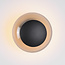 Wandlamp Jody met glazen bol en geïntegreerde LEDs