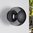 Wandlamp Jody met glazen bol en geïntegreerde LEDs