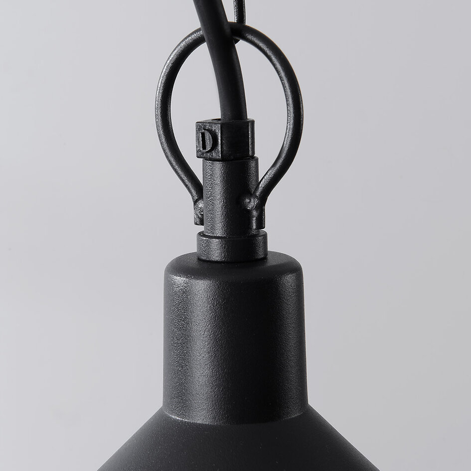 Buitenhanglamp Jette - zwart