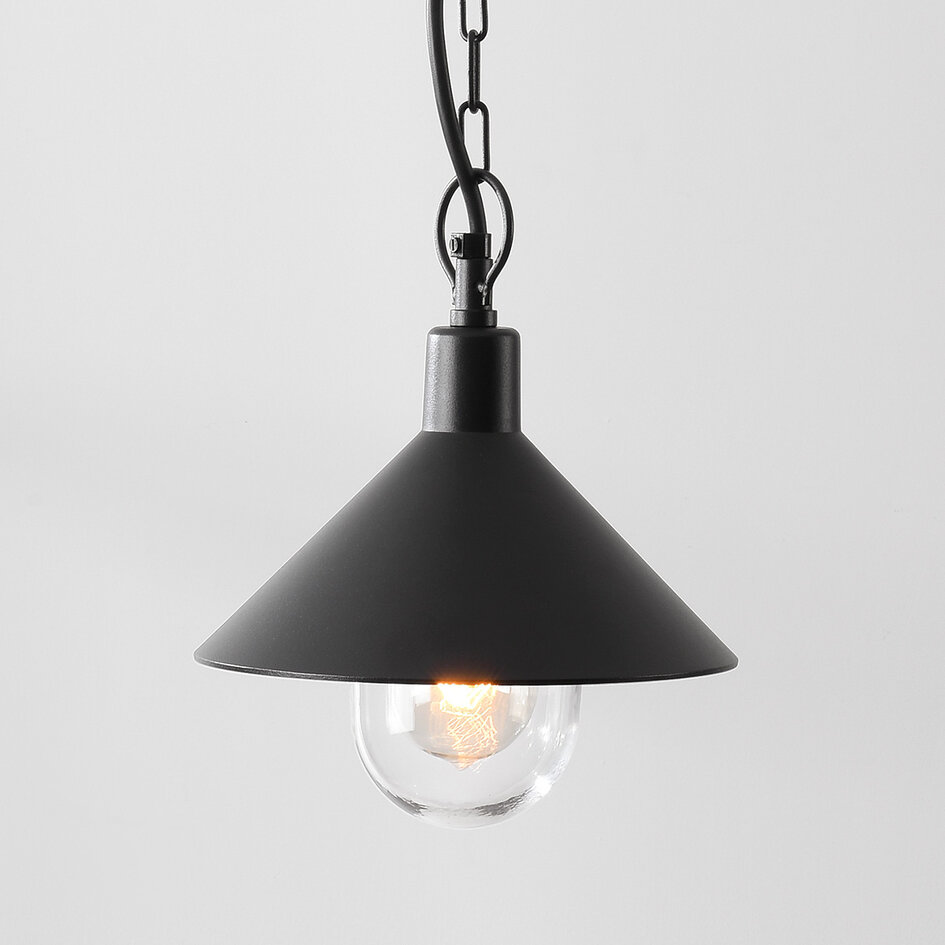 Buitenhanglamp Jette - zwart