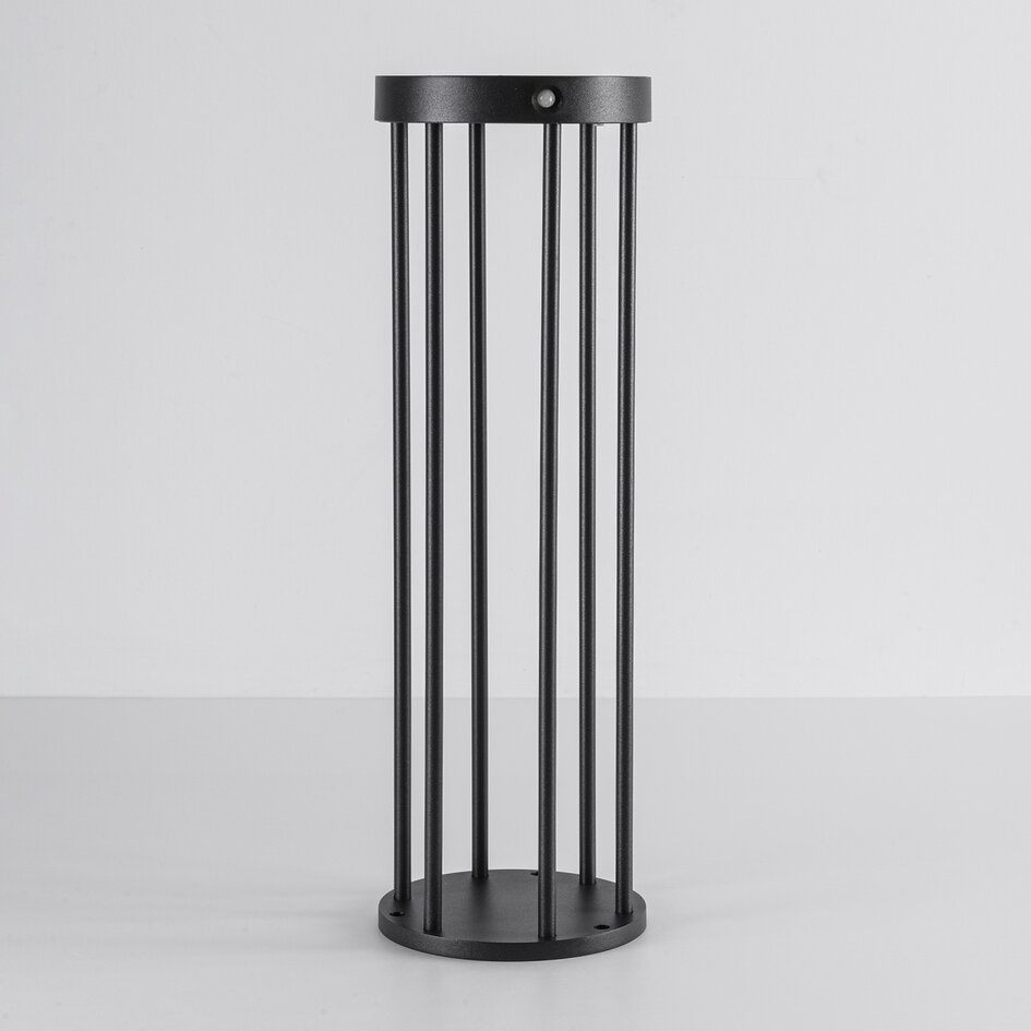 Solar staande buitenlamp Emilian met sensor - Voorzien van geïntegreerde LED