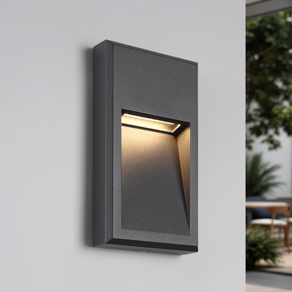 Buitenwandlamp Pierre - met geïntegreerde  LED