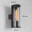 Buitenwandlamp Givano - antraciet