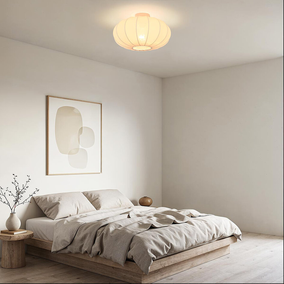 Japandi Plafondlamp Linen