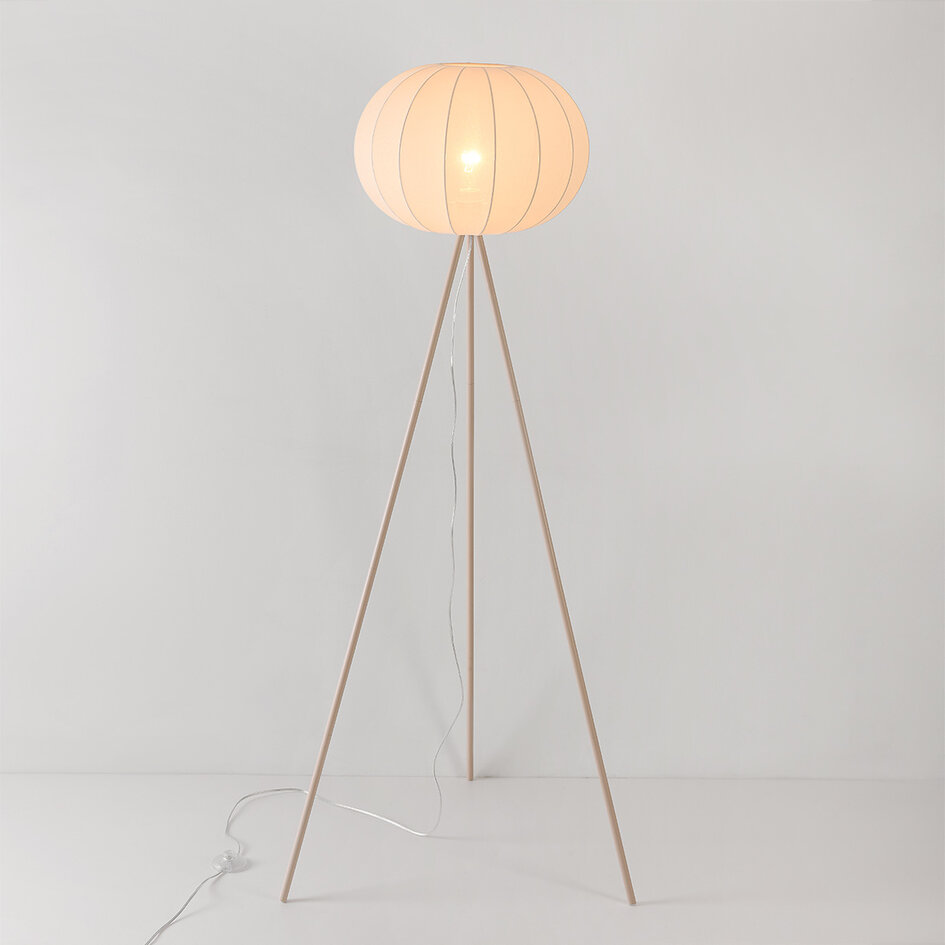 Vloerlamp Twine Japandi stijl