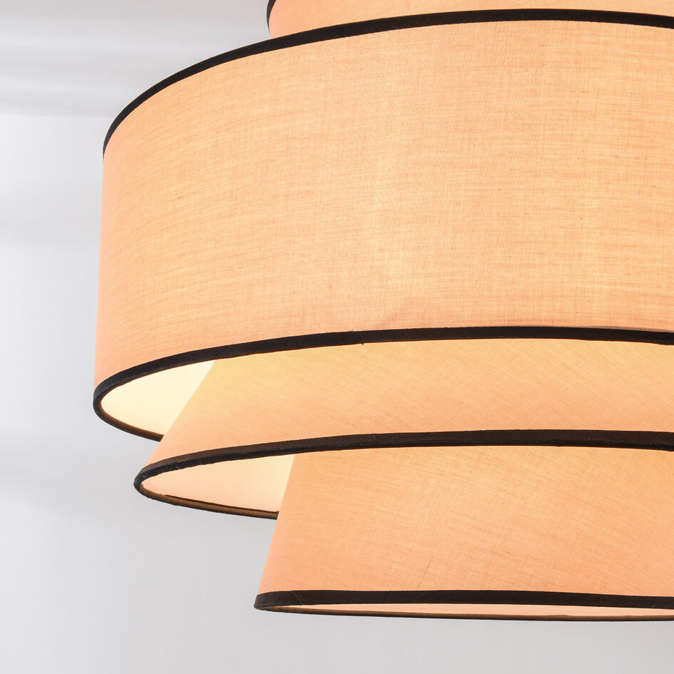 Hanglamp Zohra - Japandi met natuurlijke kap