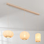 Japandi hanglamp Serica 3-lichts - beige