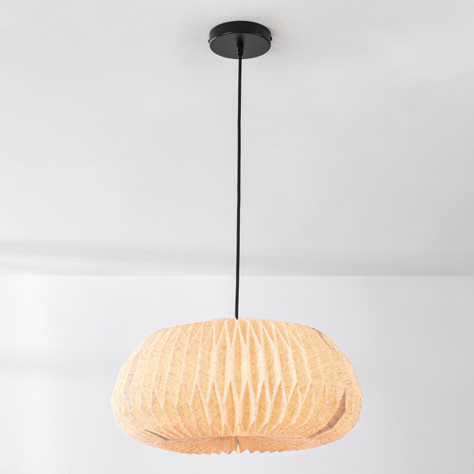 Hanglamp Linte - beige linnen