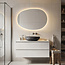 Badkamerspiegel Shina met dimbare LEDs, touch sensor, instelbare kleuren en spiegelverwarming