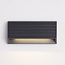 Industriële buitenwandlamp Jane - zwart met geïntegreerde LED