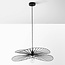 Hanglamp Novaire in zwart metaal